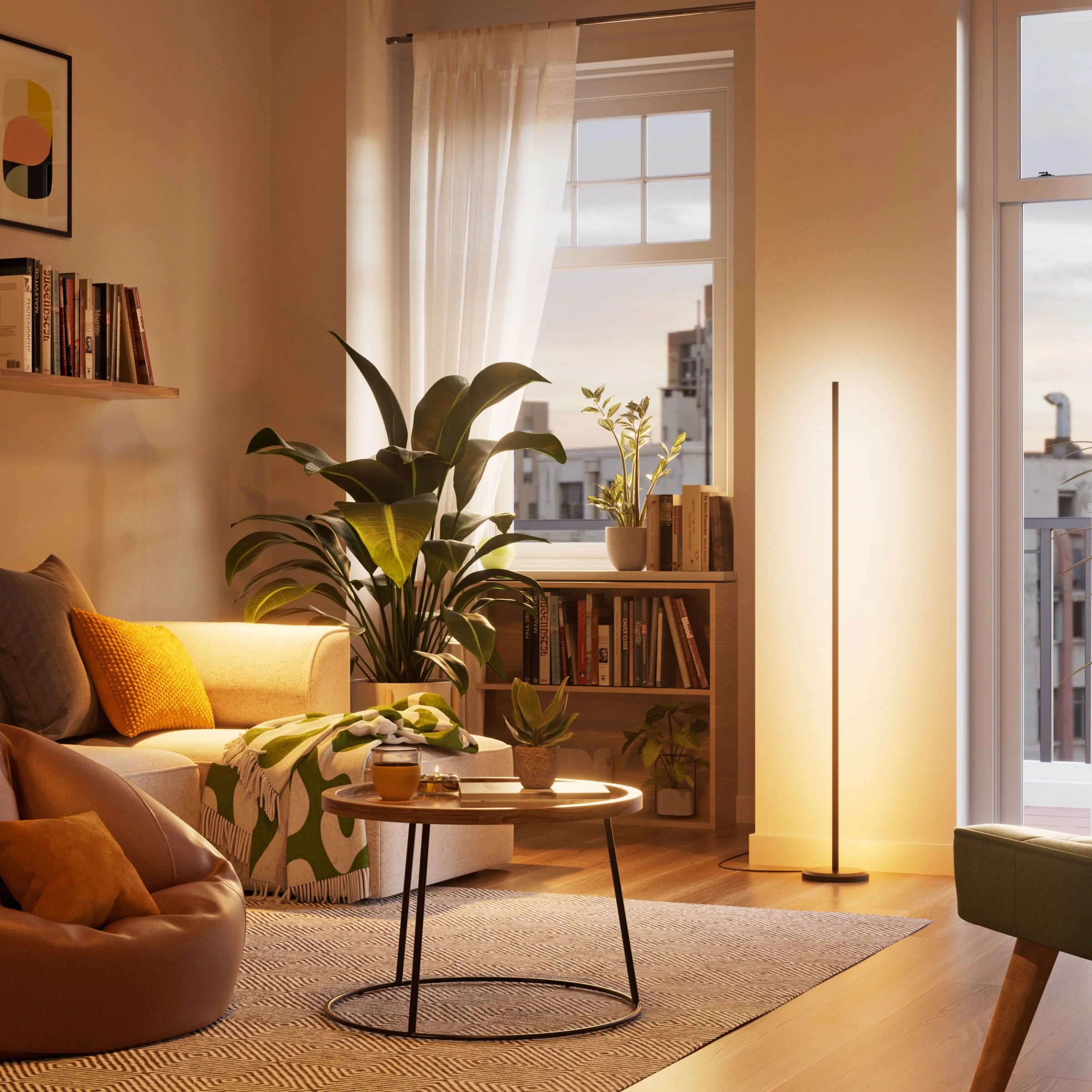 Matter Smart Multicolor Floor Lamp (2 Pack) - Image 3