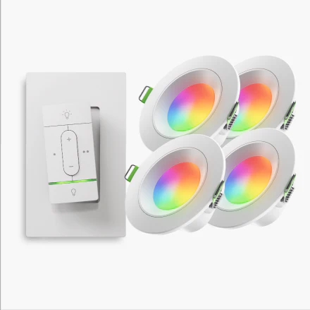 Sense+ Wireless Switch + Downlights (4pk) Bundle