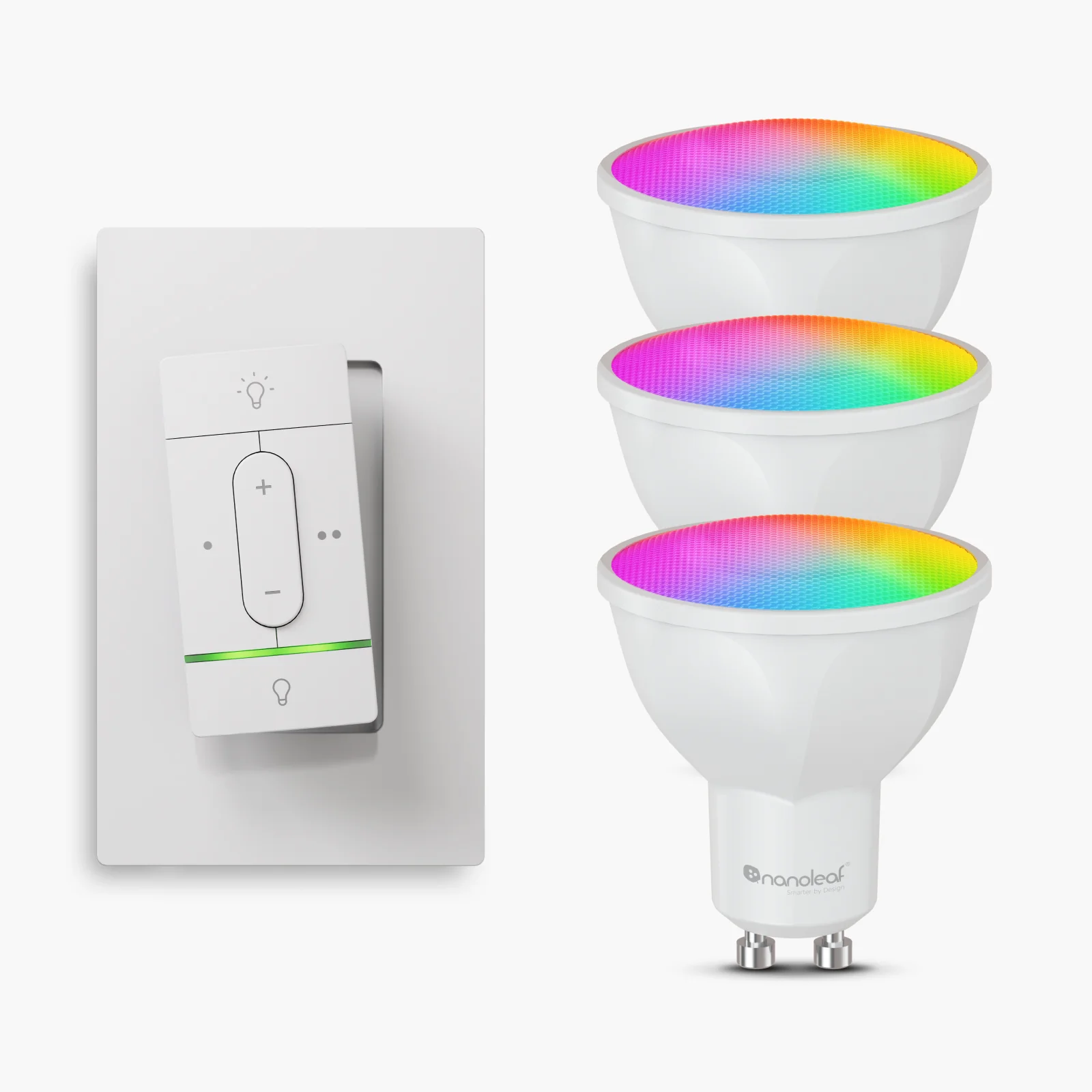Sense+ Wireless Switch + GU10 Bulbs (3pk) Bundle